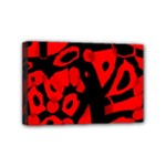 Red design Mini Canvas 6  x 4 