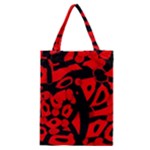 Red design Classic Tote Bag