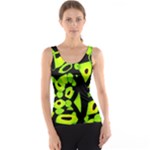 Green neon abstraction Tank Top