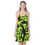 Green neon abstraction Camis Nightgown