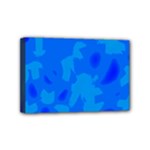 Simple blue Mini Canvas 6  x 4 