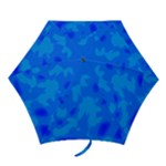 Simple blue Mini Folding Umbrellas