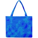 Simple blue Mini Tote Bag