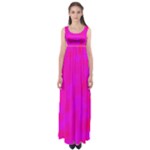Simple pink Empire Waist Maxi Dress