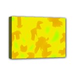 Simple yellow Mini Canvas 7  x 5 