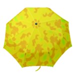 Simple yellow Folding Umbrellas