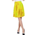 Simple yellow A-Line Skirt