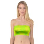 Simple yellow and green Bandeau Top