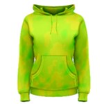 Simple yellow and green Women s Pullover Hoodie