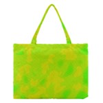 Simple yellow and green Medium Tote Bag