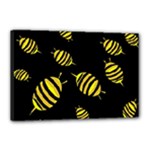 Decorative bees Canvas 18  x 12 