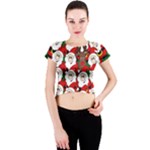 Did you see Rudolph? Crew Neck Crop Top