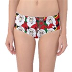 Did you see Rudolph? Mid-Waist Bikini Bottoms