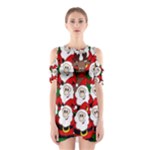 Did you see Rudolph? Cutout Shoulder Dress
