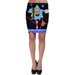 Abstract composition  Bodycon Skirt