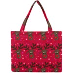 Reindeer Xmas pattern Mini Tote Bag