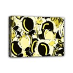 Yellow abstract garden Mini Canvas 7  x 5 