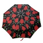 Red roses Folding Umbrellas