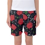 Red roses Women s Basketball Shorts