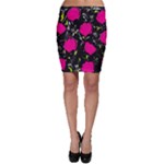 Pink roses  Bodycon Skirt