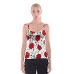 Red roses 2 Spaghetti Strap Top