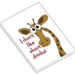 Giraffe joke Large Memo Pads