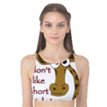 Giraffe joke Tank Bikini Top