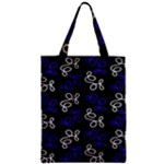 Elegance - blue Zipper Classic Tote Bag