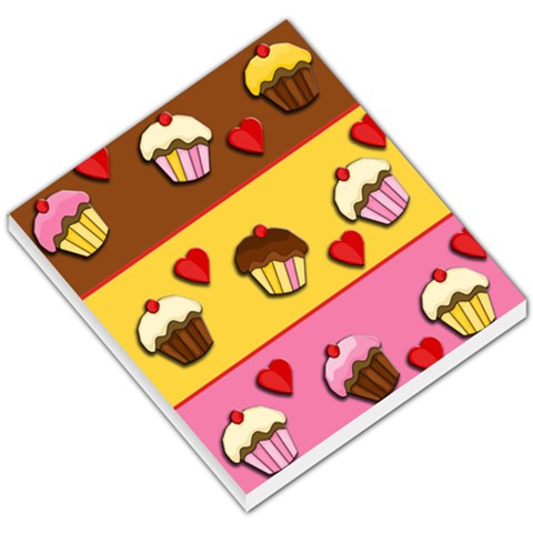 Love cupcakes Small Memo Pads from UrbanLoad.com