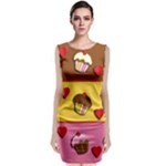 Love cupcakes Classic Sleeveless Midi Dress