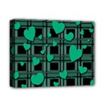 Green love Deluxe Canvas 14  x 11 