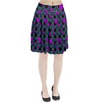 Purple love Pleated Skirt