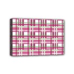 Pink plaid pattern Mini Canvas 6  x 4 