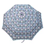 Decorative plaid pattern Folding Umbrellas