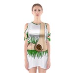 Barefoot in the grass Cutout Shoulder Dress