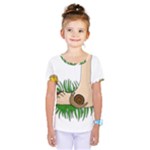 Barefoot in the grass Kids  One Piece Tee