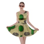 Cactuses Skater Dress