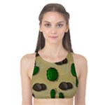 Cactuses Tank Bikini Top