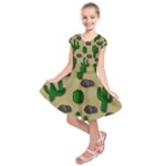 Cactuses Kids  Short Sleeve Dress