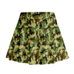 Camo Woodland Mini Flare Skirt