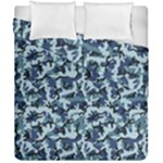 Navy Camouflage Duvet Cover Double Side (California King Size)