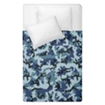 Navy Camouflage Duvet Cover Double Side (Single Size)