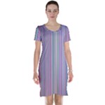 Rainbow Stripe Version 2 Short Sleeve Nightdress