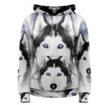 Wolf Moon Mountains Women s Pullover Hoodie