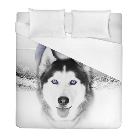 Wolf Moon Mountains Duvet Cover (Full/ Double Size) from UrbanLoad.com
