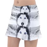 Wolf Moon Mountains Tennis Skirt