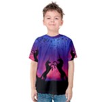 Unicorn Sunset Kids  Cotton Tee