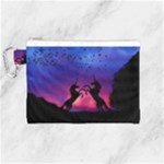 Unicorn Sunset Canvas Cosmetic Bag (Medium)