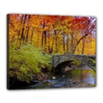 Stone Country Bridge Canvas 20  x 16  (Stretched)