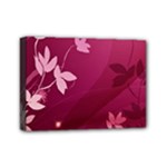 Pink Flower Art Mini Canvas 7  x 5  (Stretched)